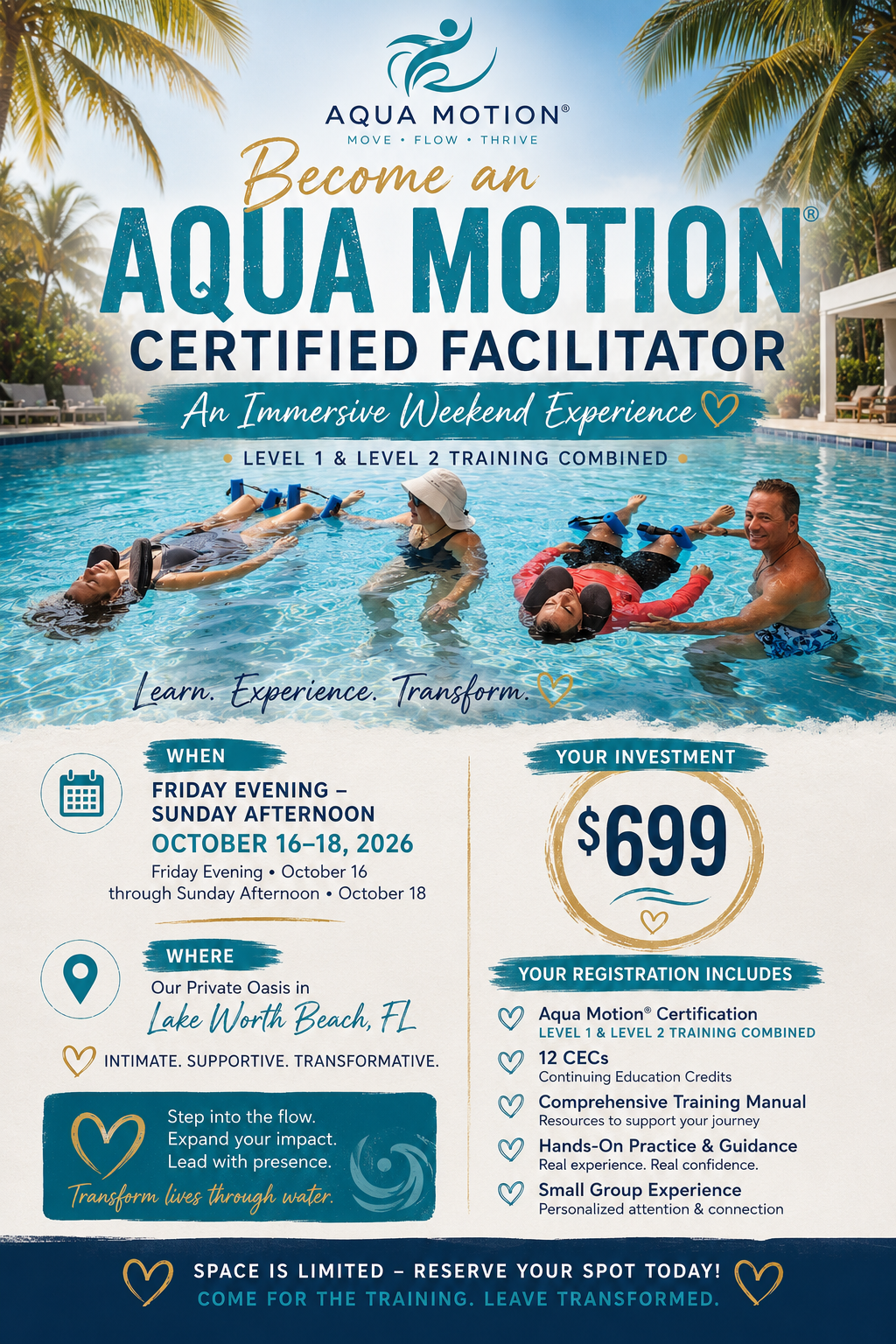 Aqua Motion Float Training