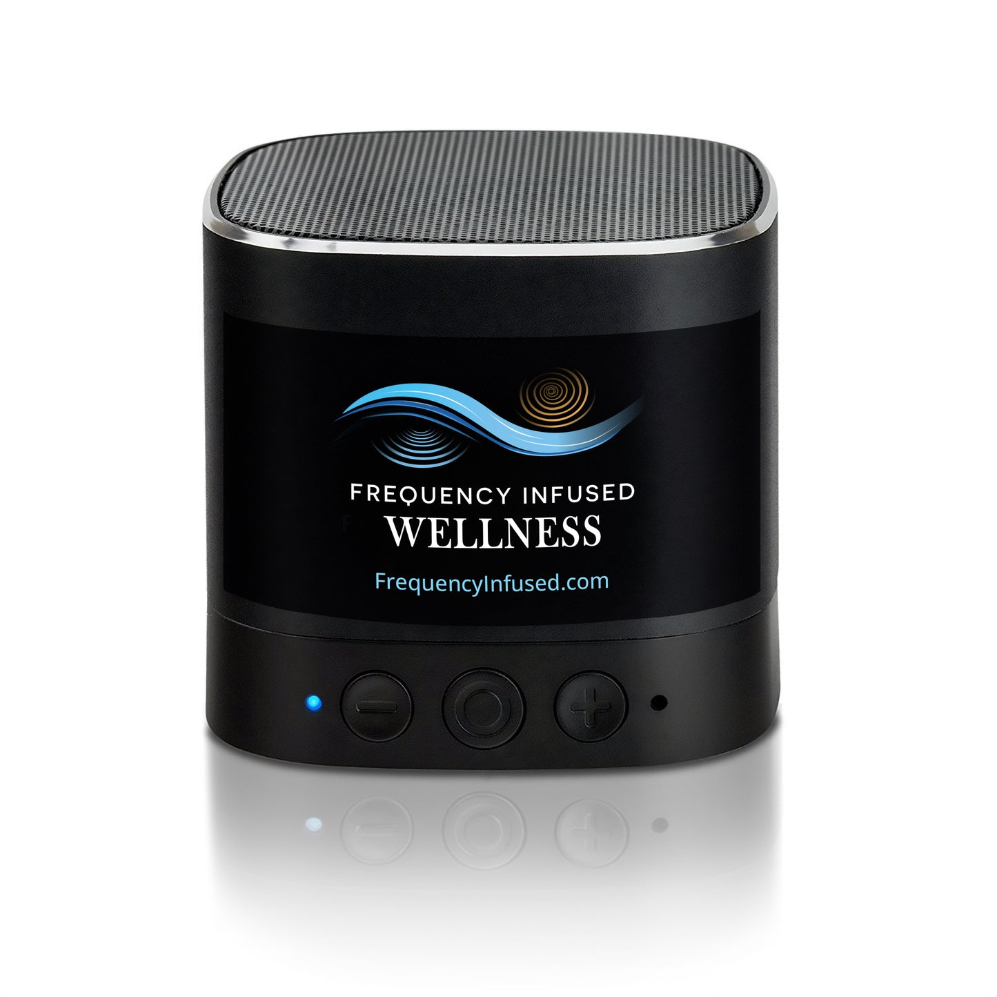 Compact Vibrational Speaker with Music Collection