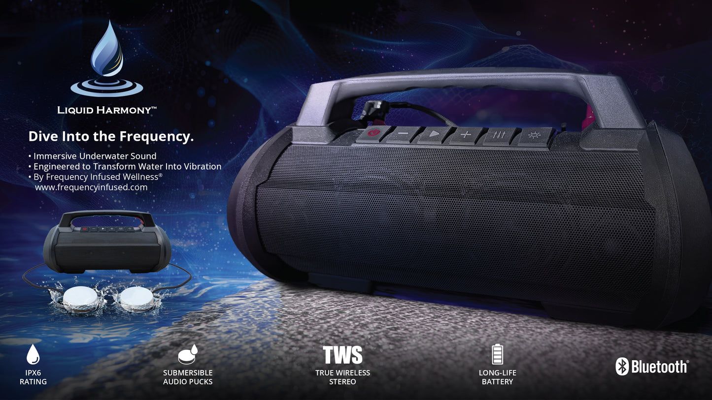 Liquid Harmony™ — Underwater Sound & Vibrational Immersion System