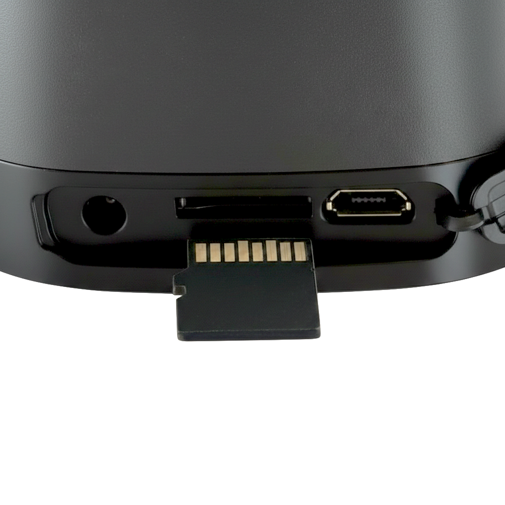 Compact Vibrational Speaker with Music Collection